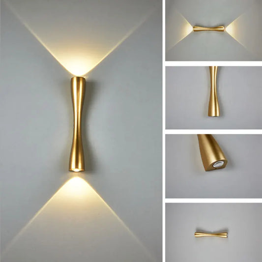 Candeeiro Nórdico de Luxo - Iluminação de Parede Impermeável